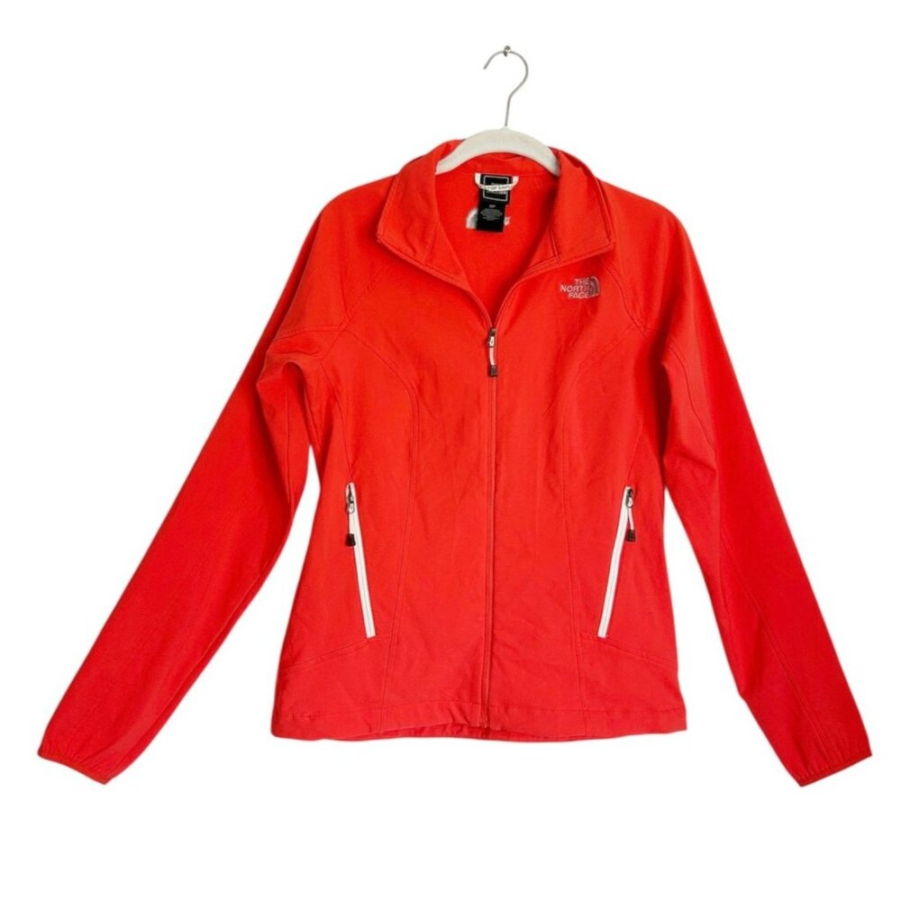 The North Face Women's Full Zip Jacket in Orange - Sz S